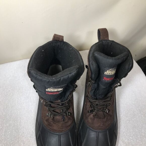 Itasca Aspen 3M Thinsulate Brown Leather & Rubber Winter Boots Mens 13 Outdoor - Picture 2 of 8